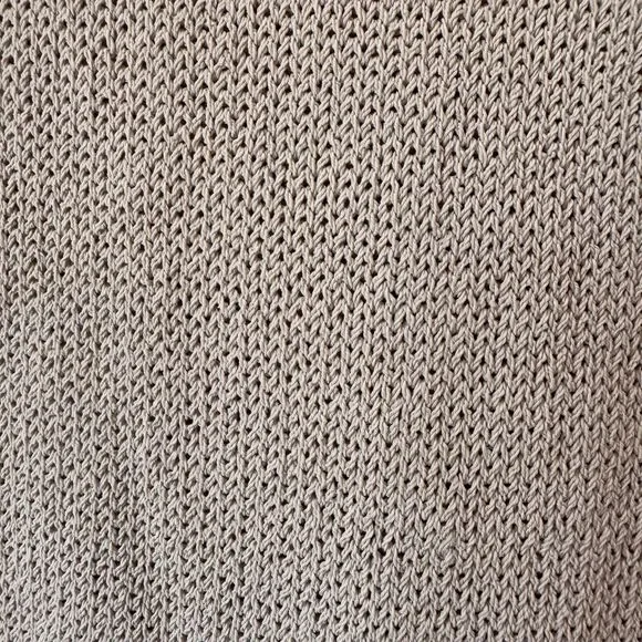 Adrienne Vittadini Black and Beige Knit Sweater Size Medium - Picture 9 of 9